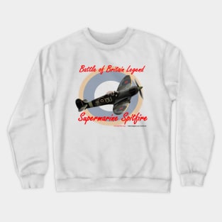 Battle of Britain Spitfire Design 1 Crewneck Sweatshirt